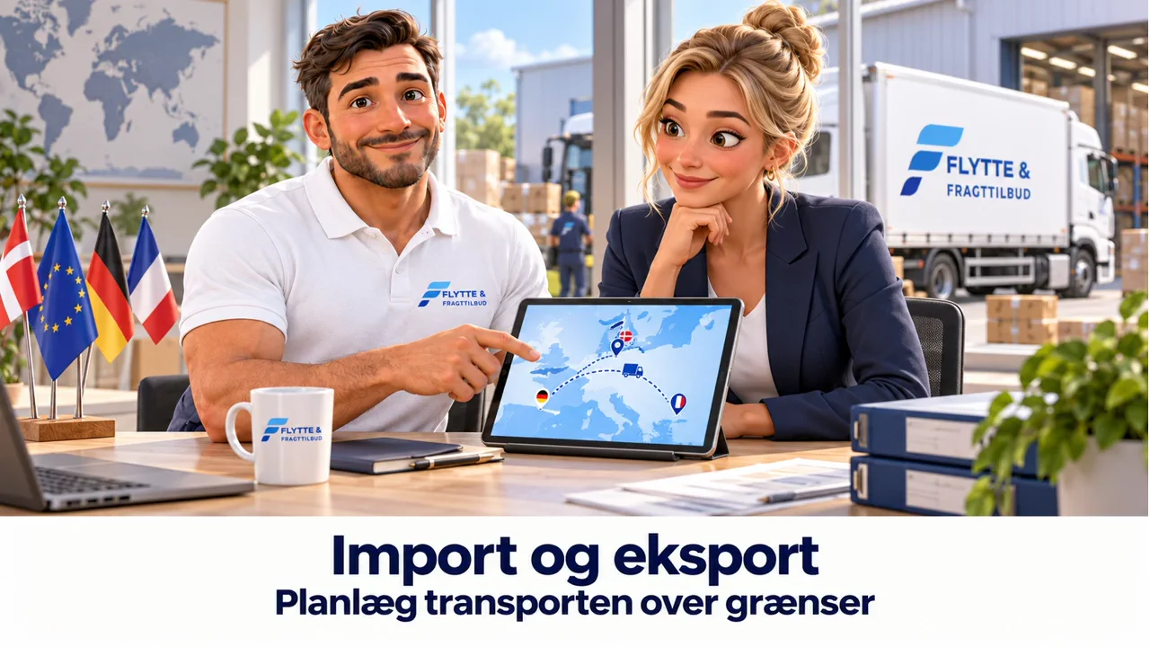 Stillbillede fra videoen: Guide til import og eksport