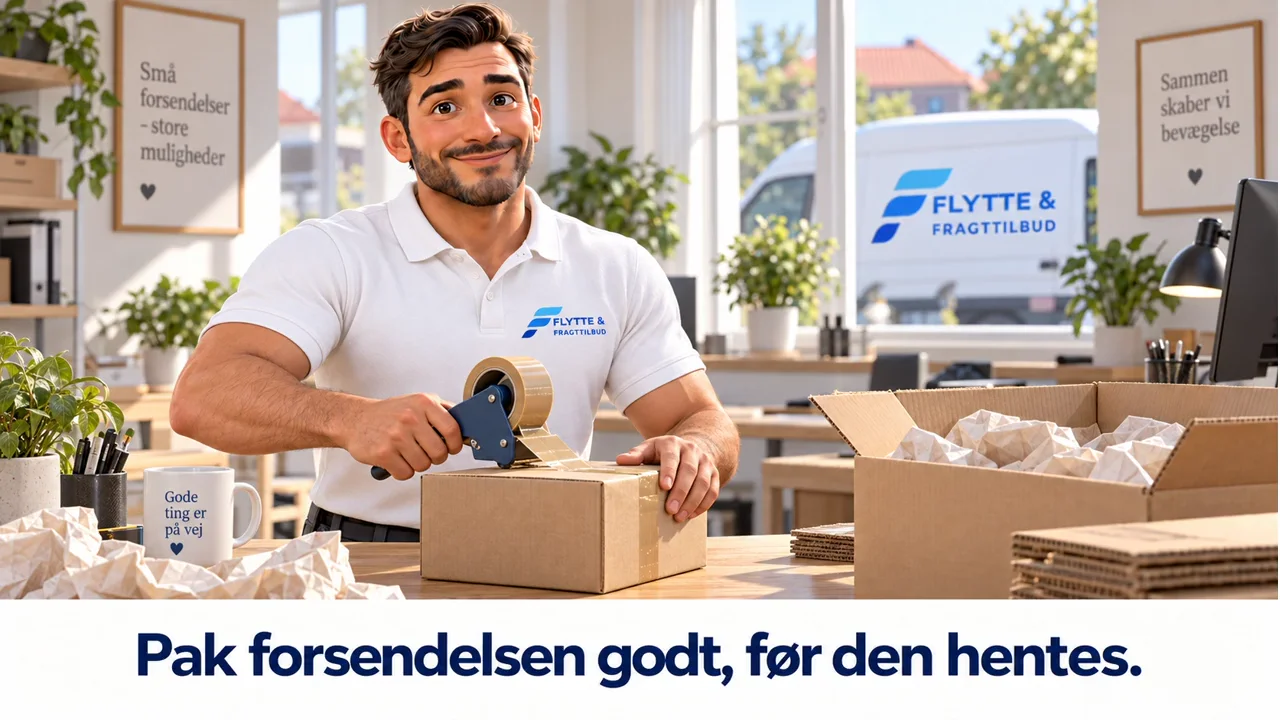 Stillbillede fra videoen: Kurer og ekspreslevering – sådan får du den rette pris